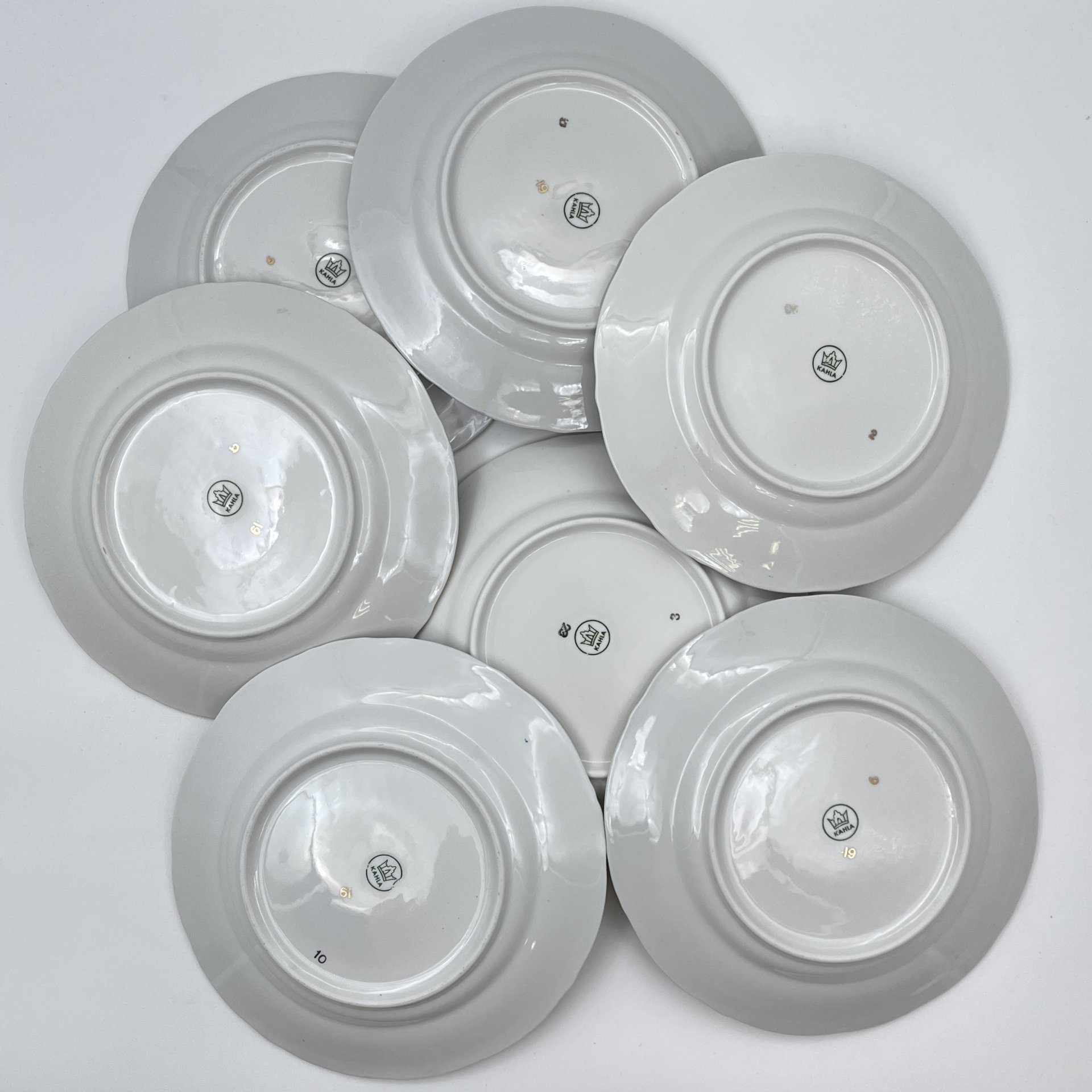 Набор десертных тарелок "Мадонна" на 7 персон