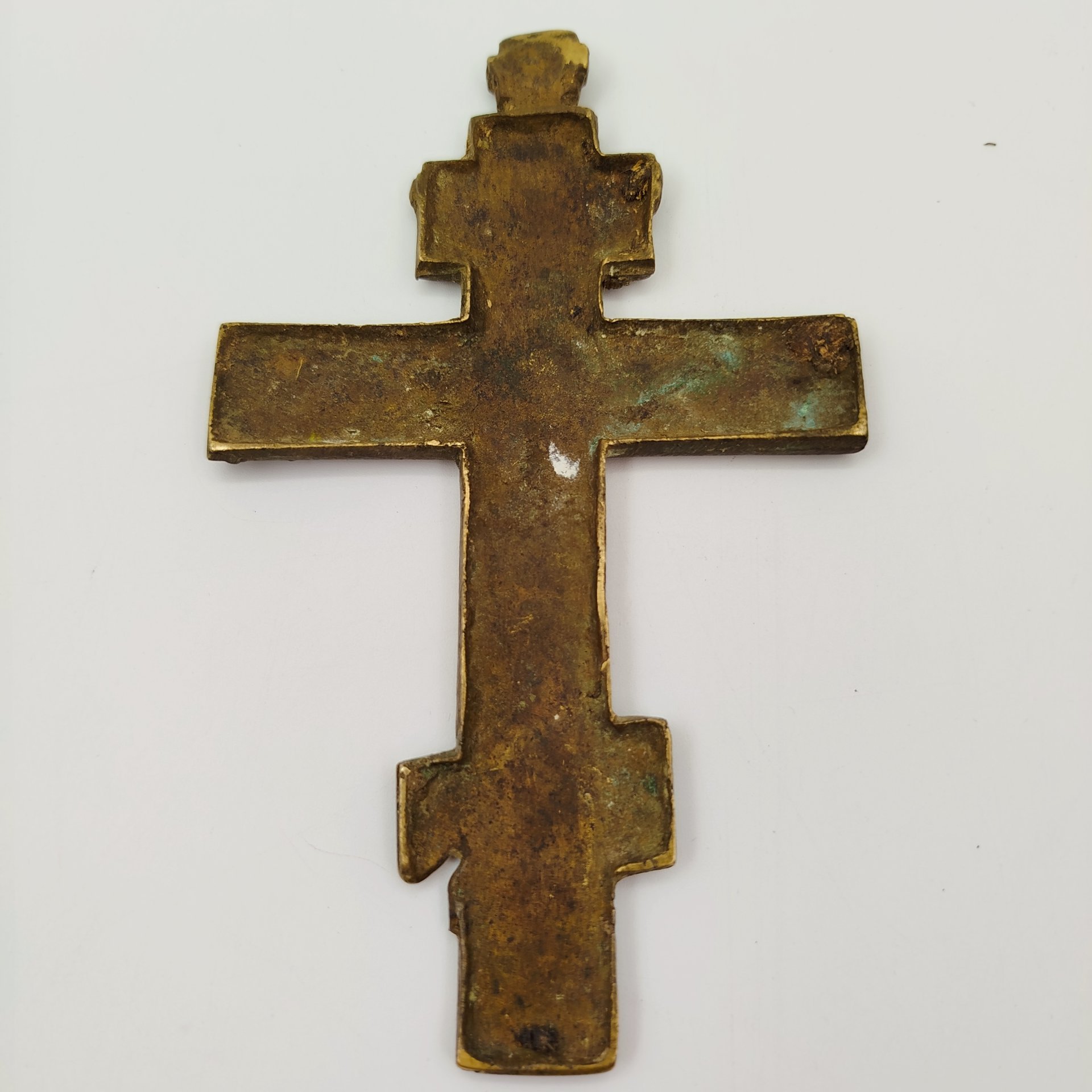 Крест киотный малый "Распятие Христово" (с оглавием)