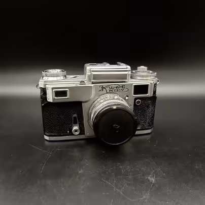 Фотоаппарат не рабочий "Киев-4" с объективом "Юпитер-8М", Киевский завод «Арсенал»
