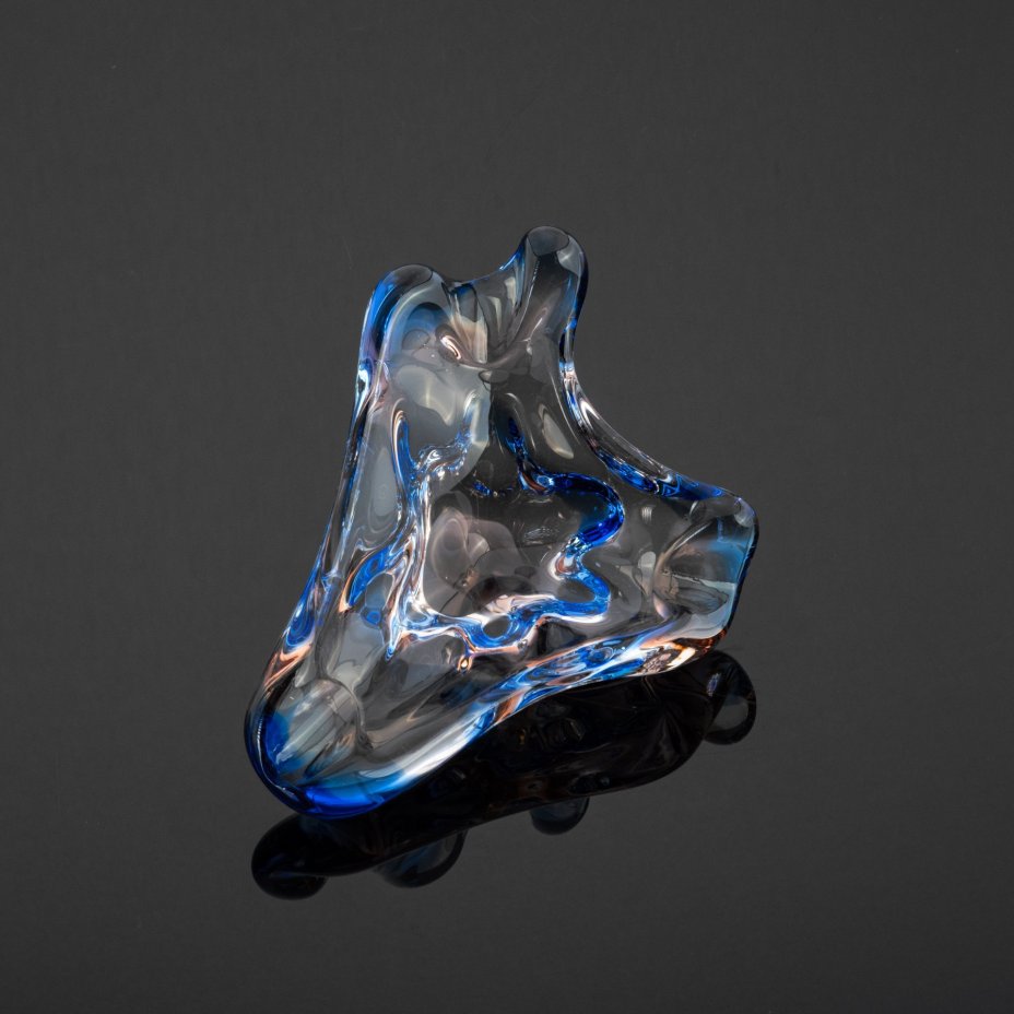 Пепельница винтажная, Мстисовский стекольный завод, Mstisov Glassworks (Стекольный завод в Мстишов)