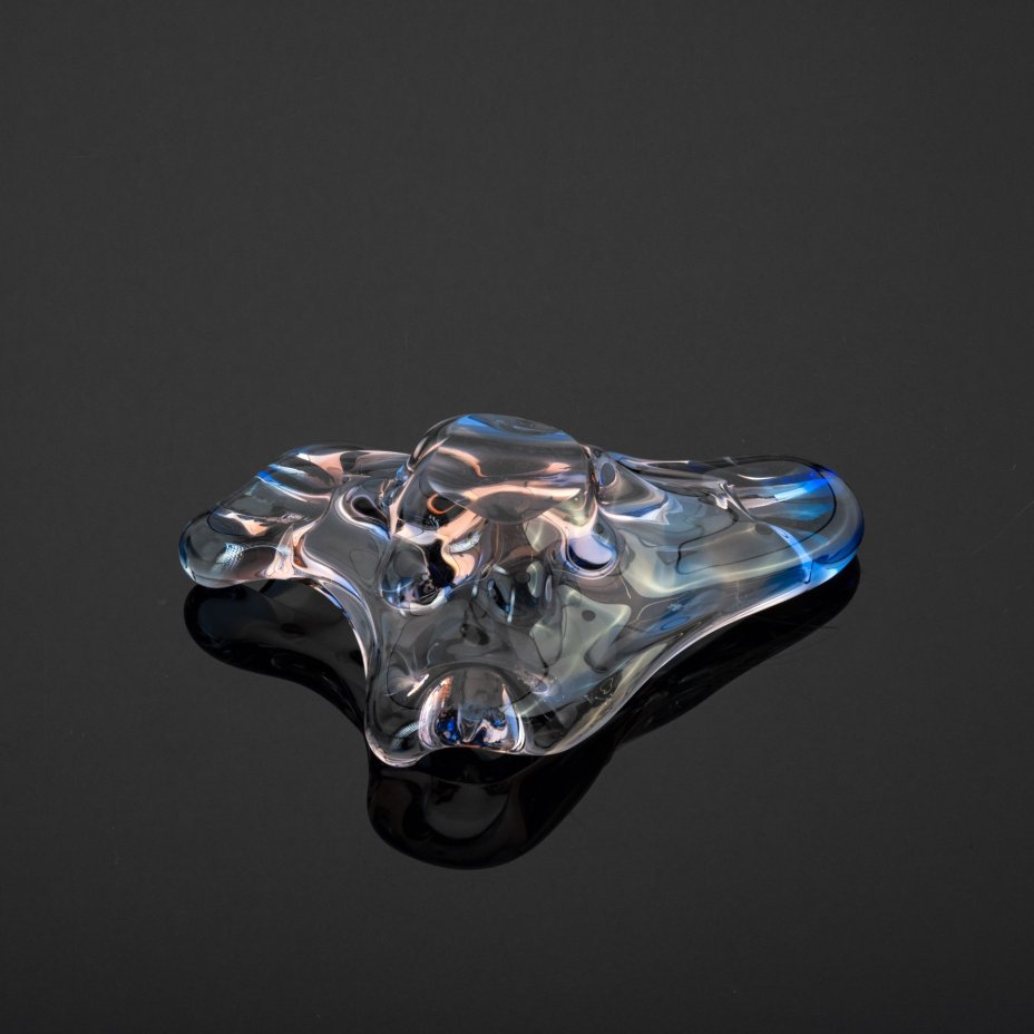 Пепельница винтажная, Мстисовский стекольный завод, Mstisov Glassworks (Стекольный завод в Мстишов)