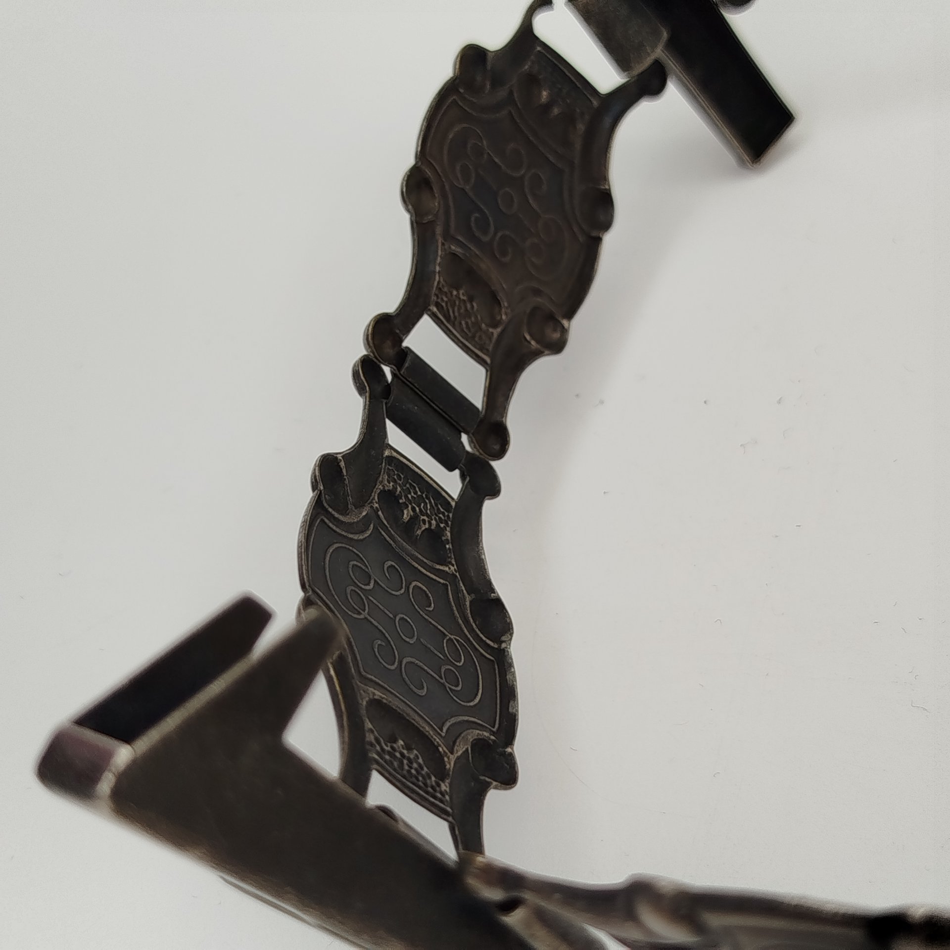 Пепельница "Латы", стекло, металл, Завод «Плутон», СССР, 1970-1990 гг.