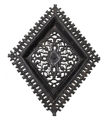 Визитница ажурная, чугун, Каслинский чугунолитейный завод, СССР, 1970-1980 гг.