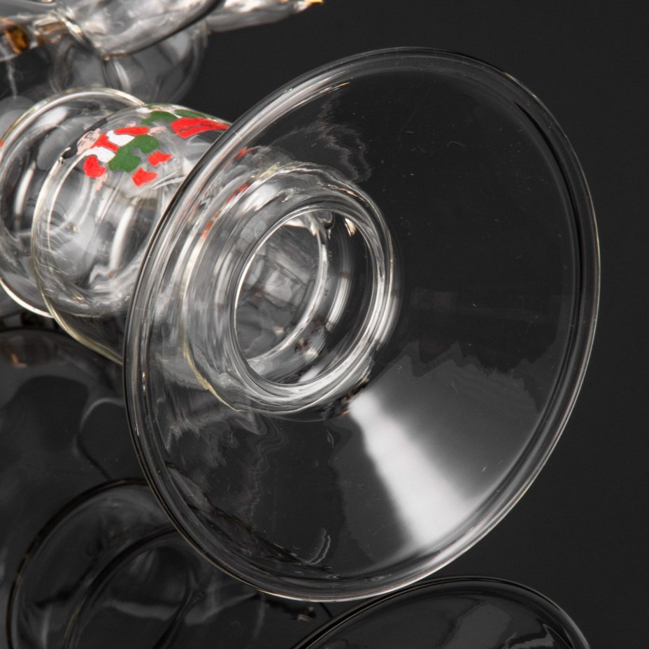 Подсвечник "Конь", автор Маршумова Ирина Михайловна, Калининский стекольный завод (?)