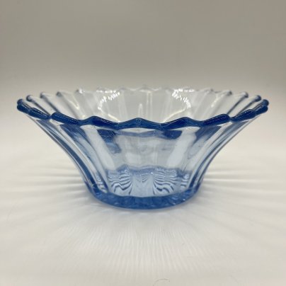 Салатник (конфетница), цветное стекло, СССР, 1970-1990 гг.