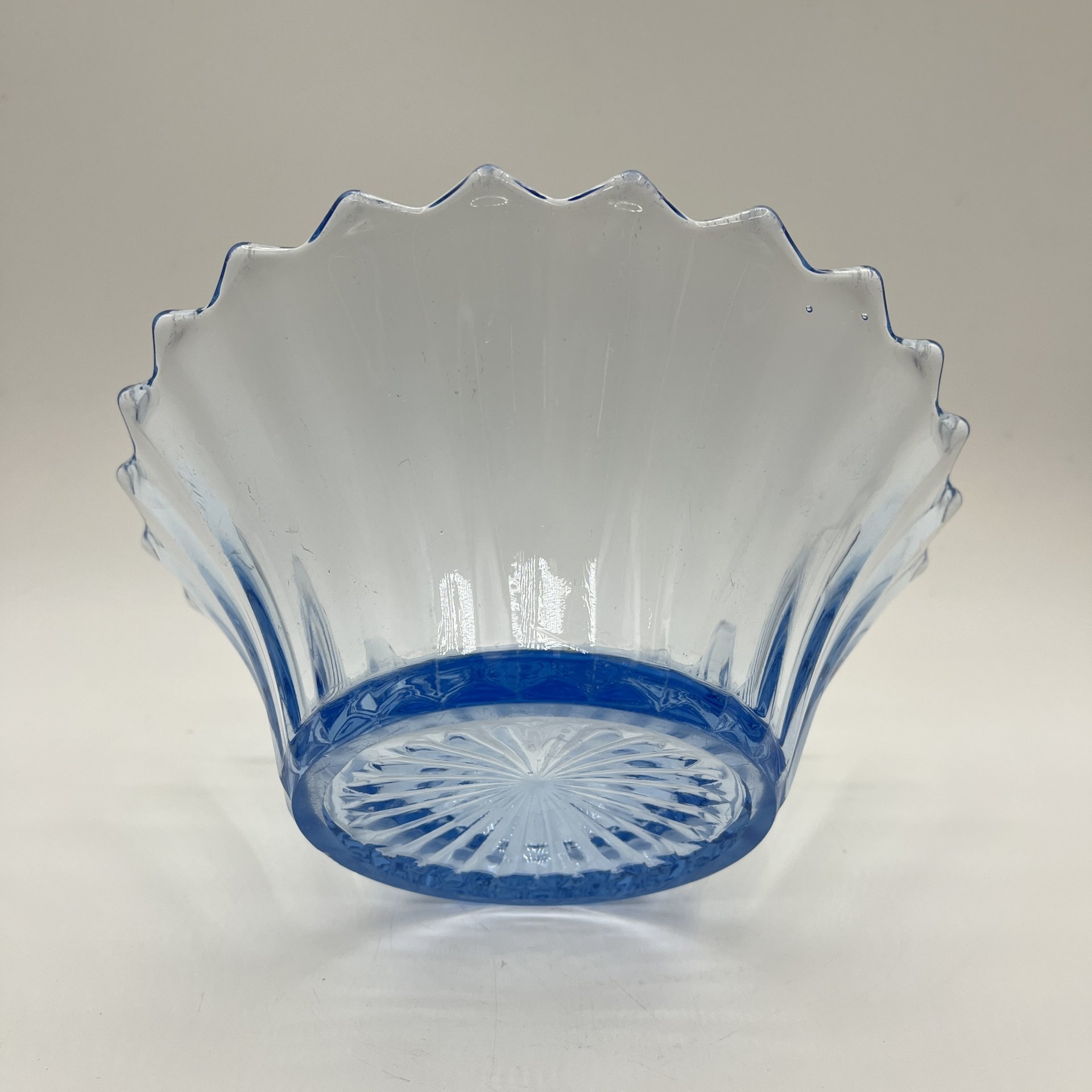 Салатник (конфетница), цветное стекло, СССР, 1970-1990 гг.