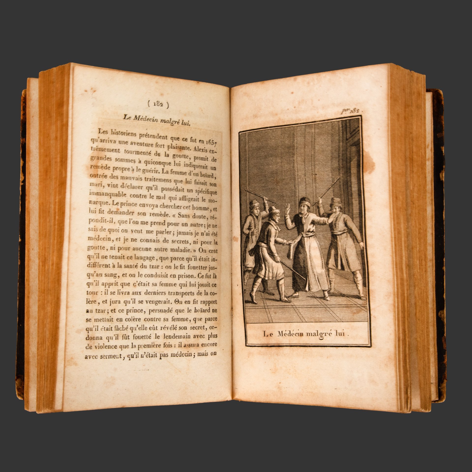 Книга  Nougaret P.-J.-B. (Пьера-Жана-Батиста Нугаре) "Beautes de l'histoire de Russie..." ("Прекрасная история России...") на французском языке, Chez Belin-le Prieur (Изд. у Белина-Приора), бумага, (верже), печать, Франция, 1814 г.