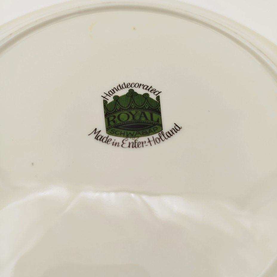 Тарелка декоративная с изображением пейзажа, J.C. van Hunnik, Royal Schwabap