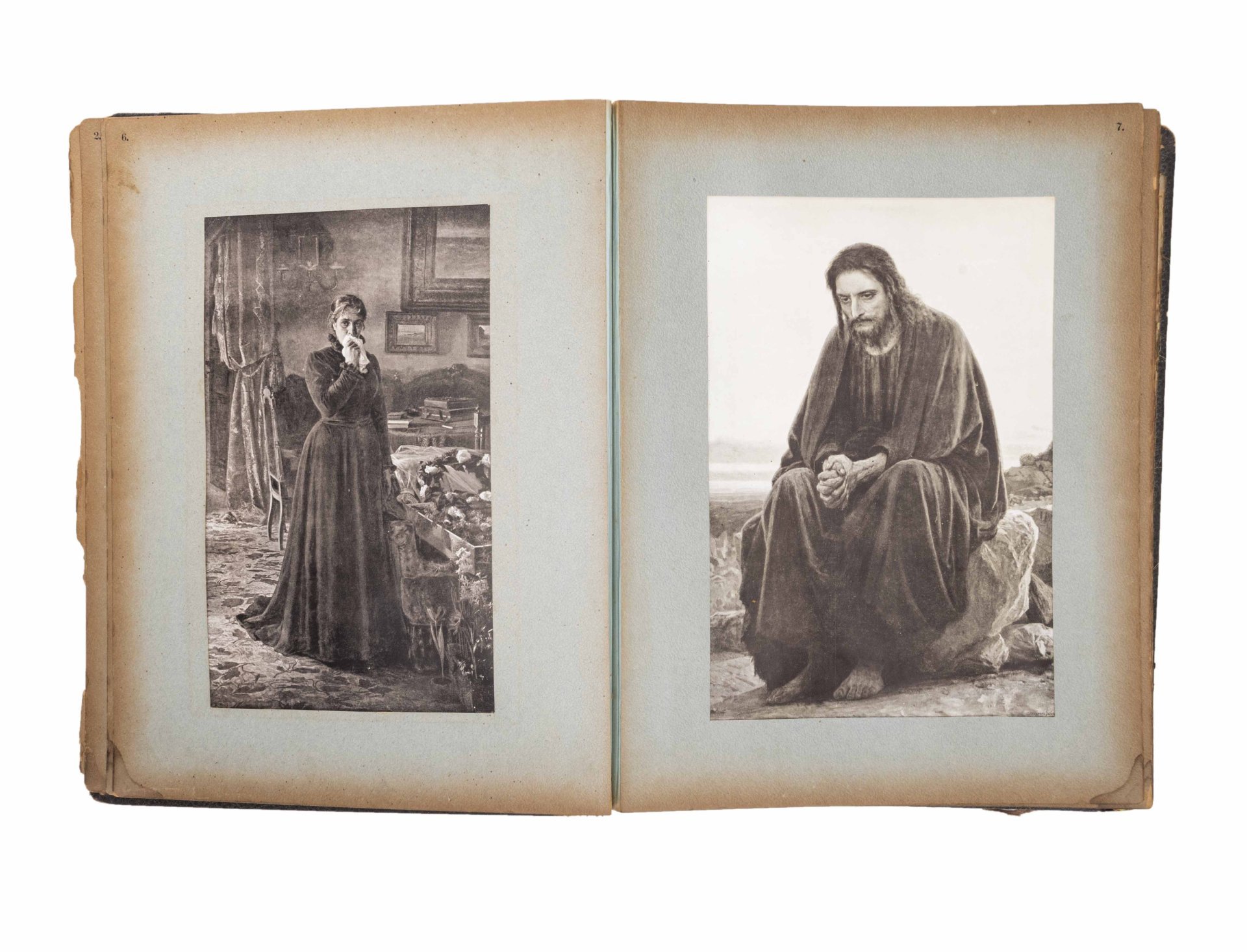 Альбом "Русская живопись XIX века" (50 фототипий сделанных с картин русских художников), Т-во Бр. А. и И. Гранат и Ко