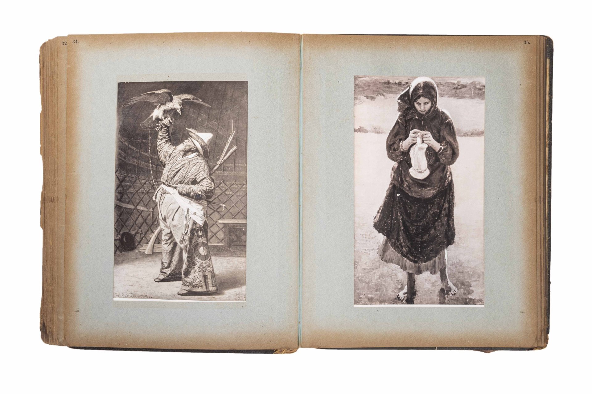 Альбом "Русская живопись XIX века" (50 фототипий сделанных с картин русских художников), Т-во Бр. А. и И. Гранат и Ко