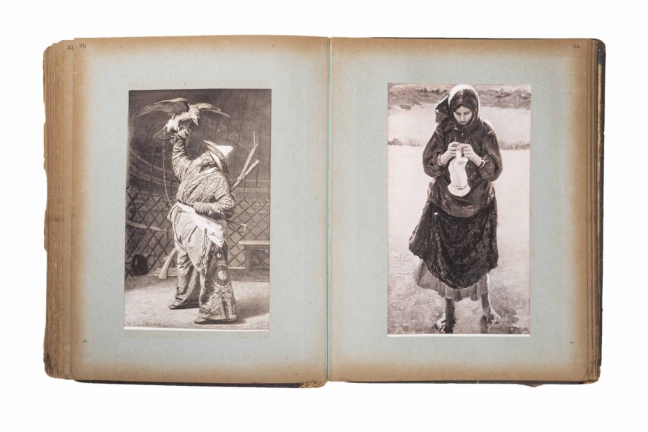 Альбом "Русская живопись XIX века" (50 фототипий сделанных с картин русских художников), Т-во Бр. А. и И. Гранат и Ко