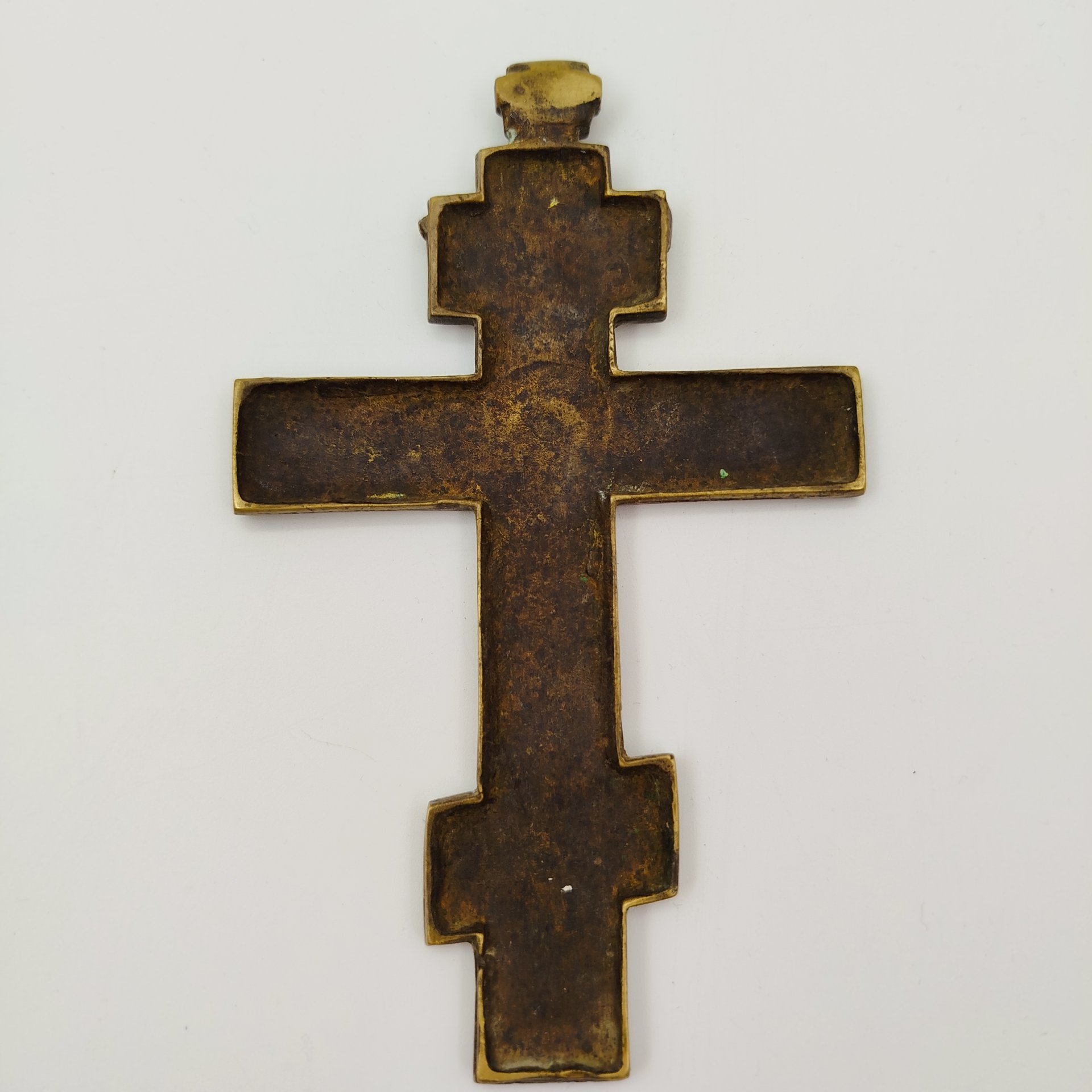 Крест киотный малый "Распятие Христово" (с оглавием)