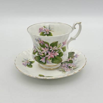 Кофейная пара "May flower" ("Майский цветок"), Royal Albert