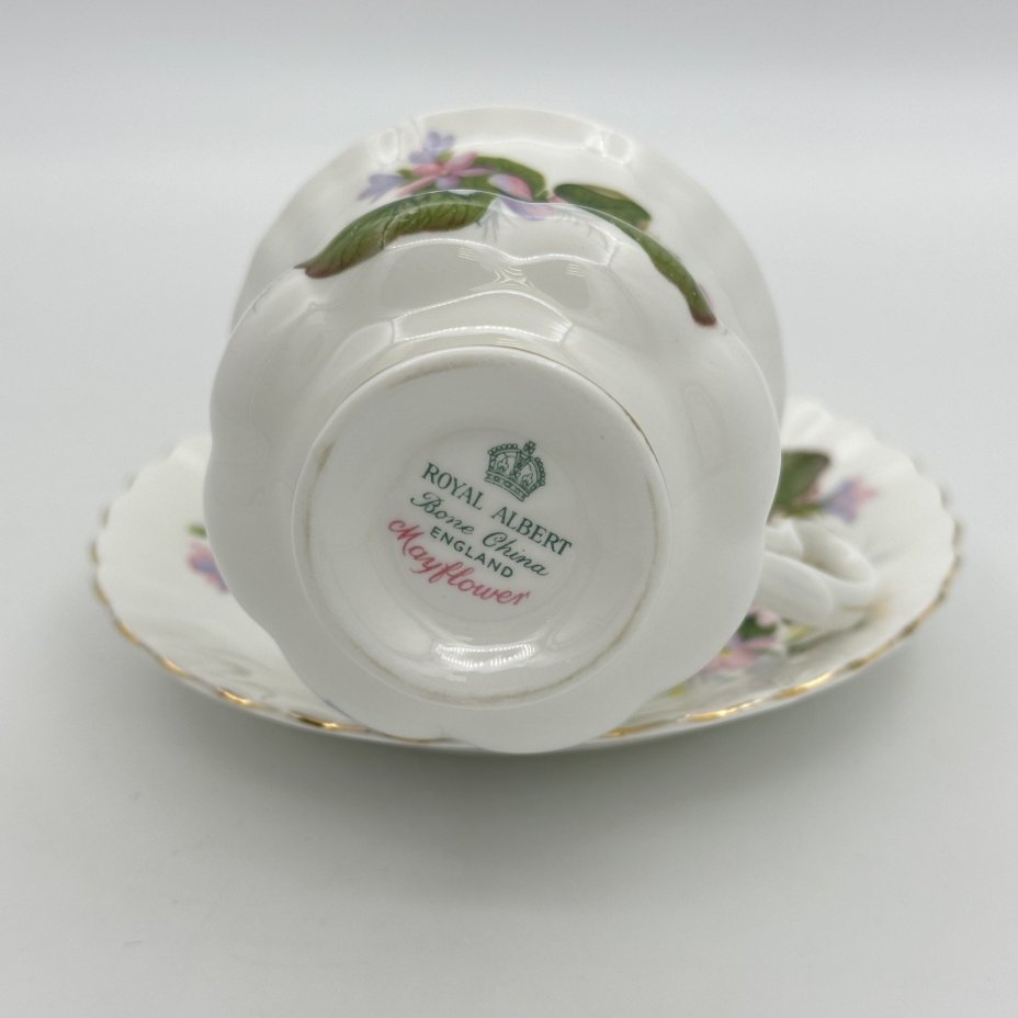 Кофейная пара "May flower" ("Майский цветок"), Royal Albert