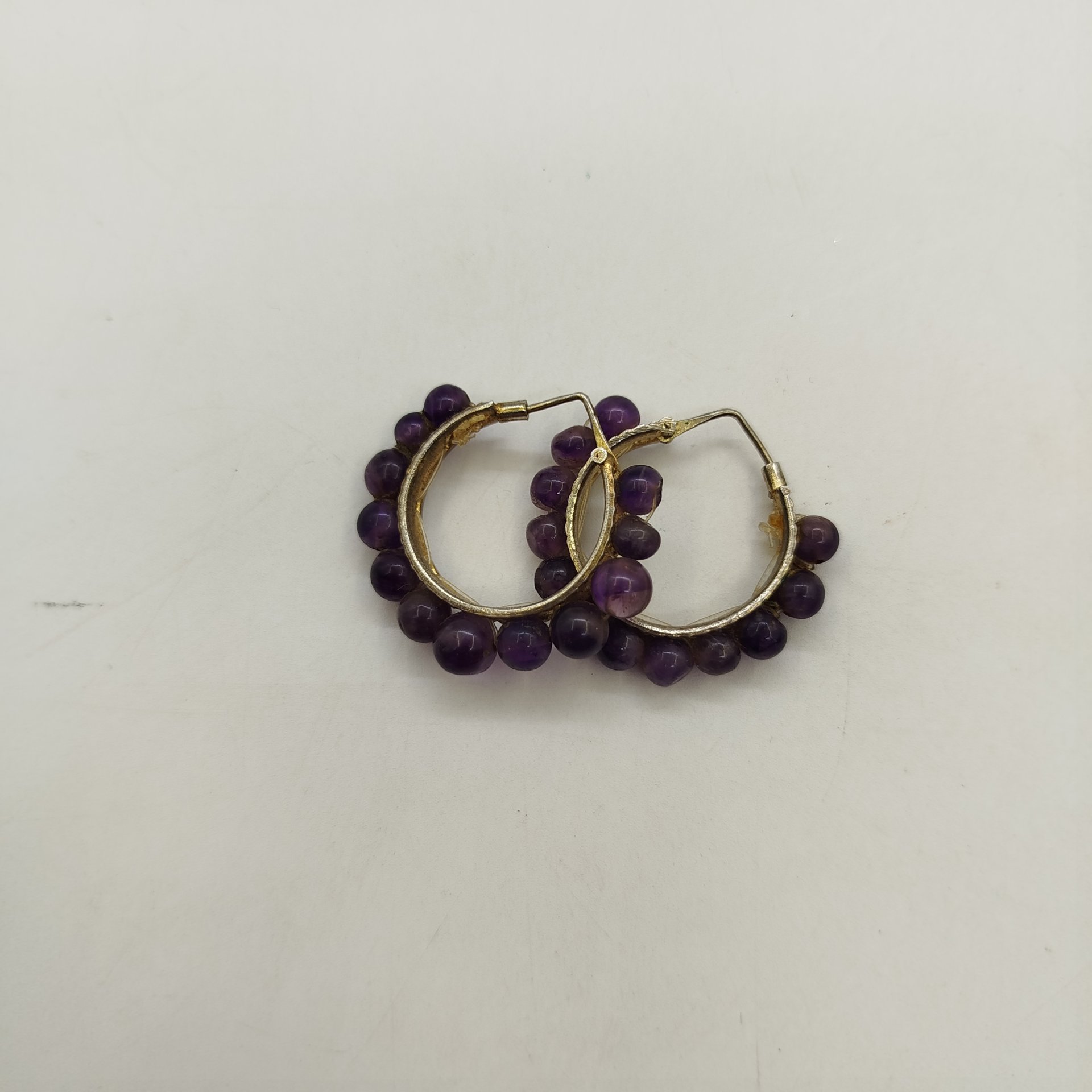 Серьги округлой формы