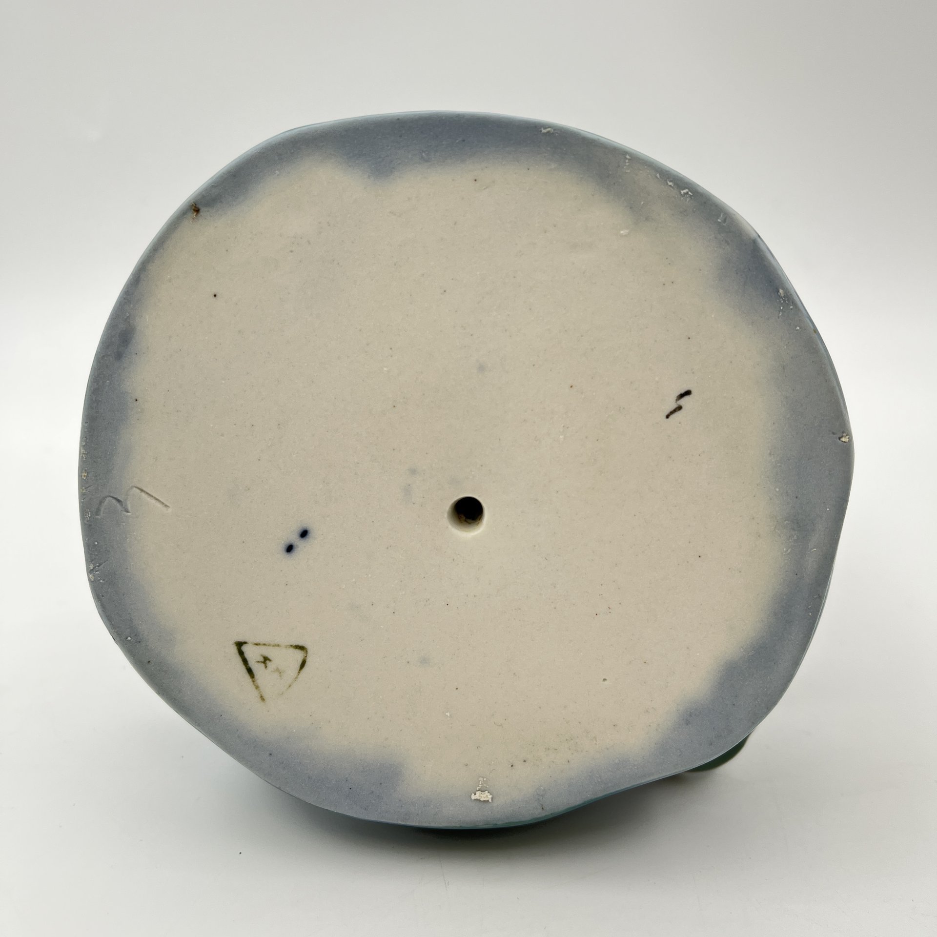 Статуэтка "Хозяйка медной горы", скульптор Л. Н. Шушканова, фарфор, роспись, Турыгинский фарфоровый завод артели «Художественная керамика» (Гжель), СССР, 1950-1960 гг.