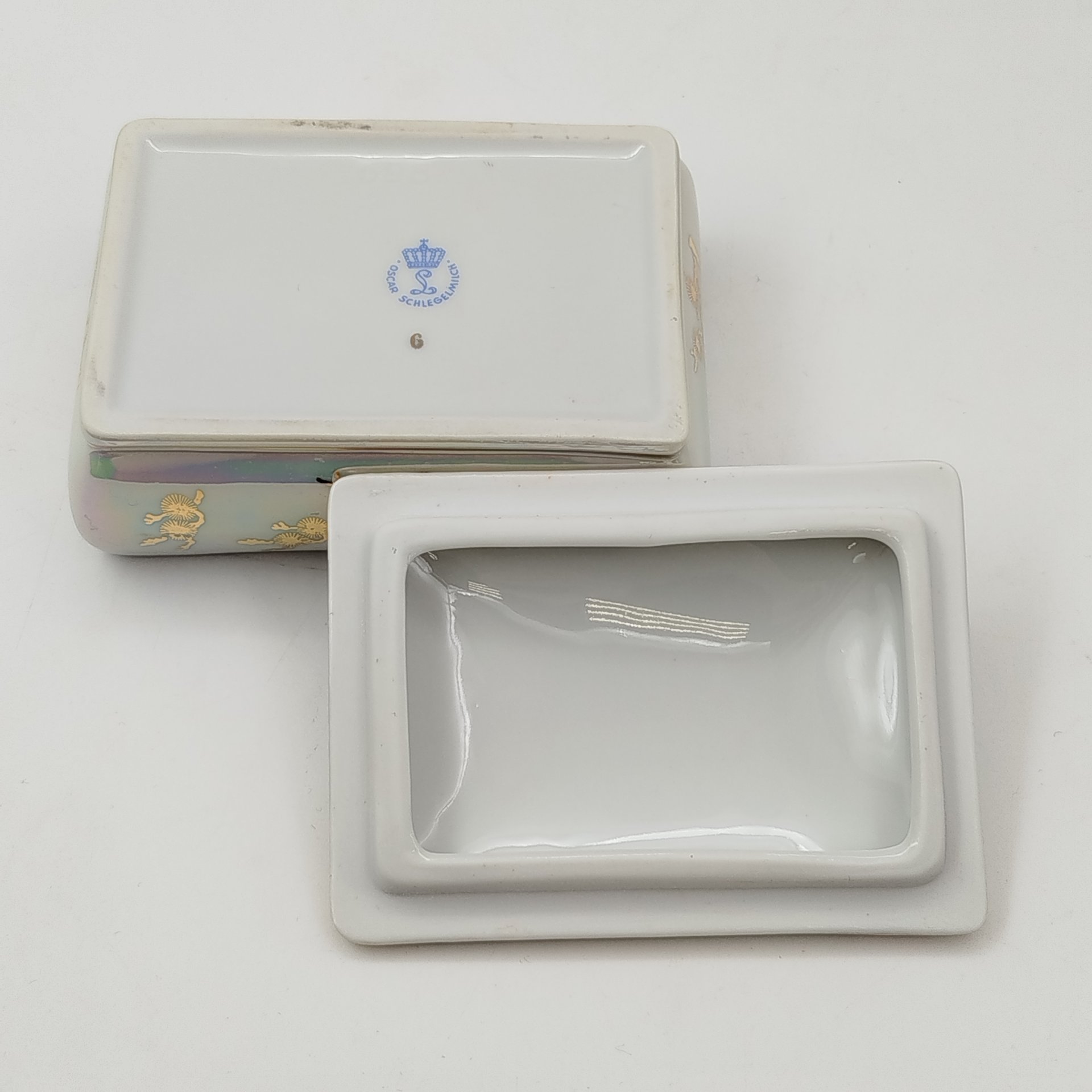 Шкатулка прямоугольной формы "Гейша"