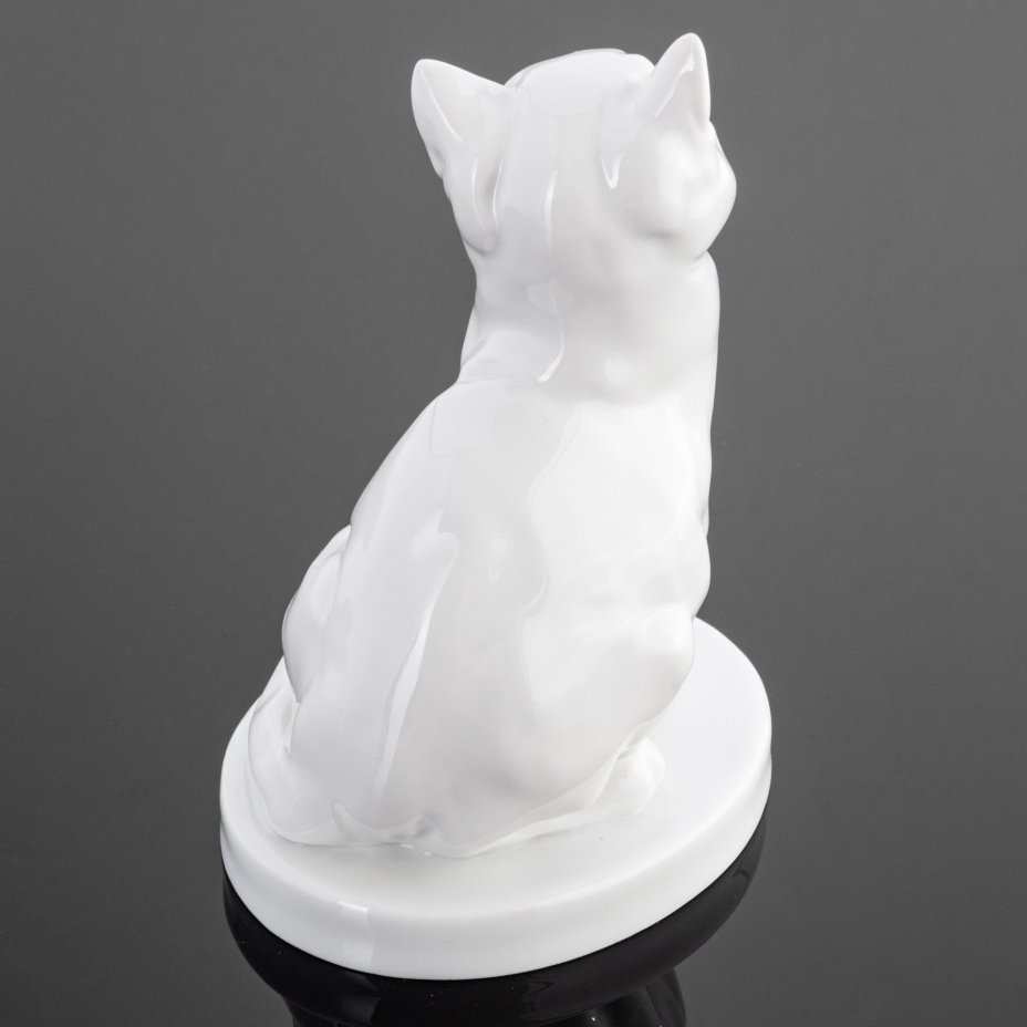 Статуэтка "Котёнок", скульптор Эрик Хёзель (Erich Hösel), модель №78850, Meissen (Мейсенский фарфор)