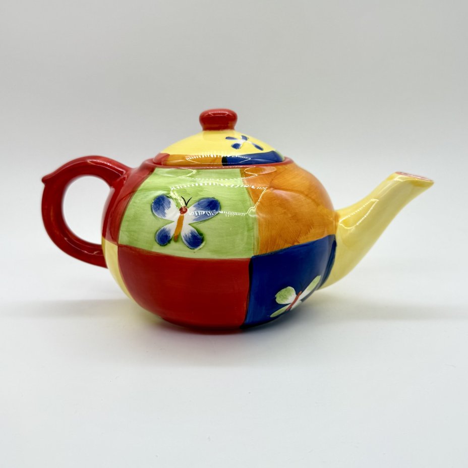 Заварочный чайник, керамика, роспись, Китай, 2000-2010 гг., Китай