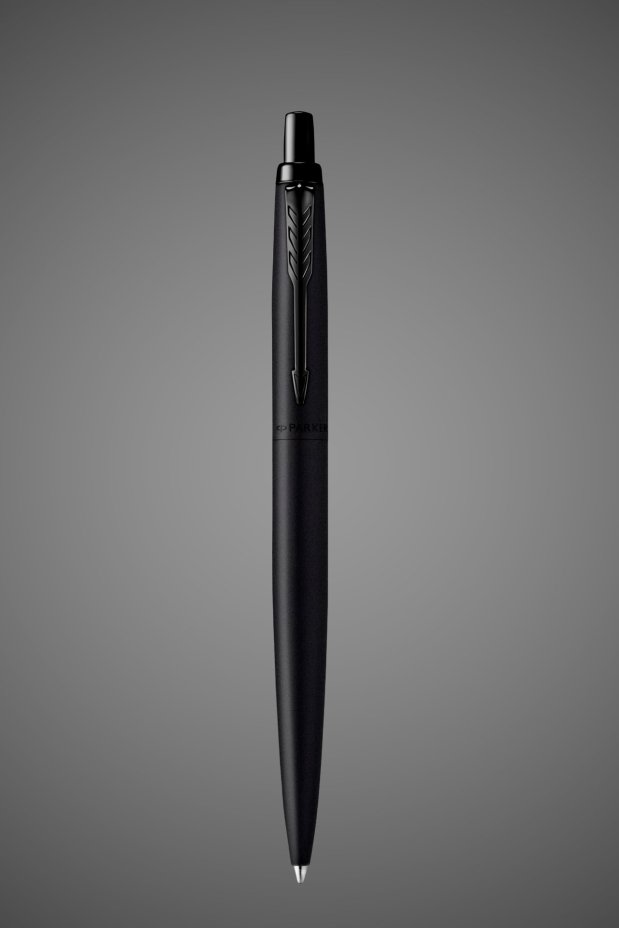 Подарочный набор: Шариковая ручка Parker Jotter XL SE20 Monochrome в подарочной упаковке, цвет: Black, стержень: Mblue и Ежедневник недатированный А5, Металлы: металл, нержавеющая сталь
