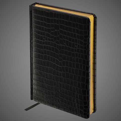 Подарочный набор: Шариковая ручка Parker Jotter XL SE20 Monochrome в подарочной упаковке, цвет: Black, стержень: Mblue и Ежедневник недатированный А5, Металлы: металл, нержавеющая сталь