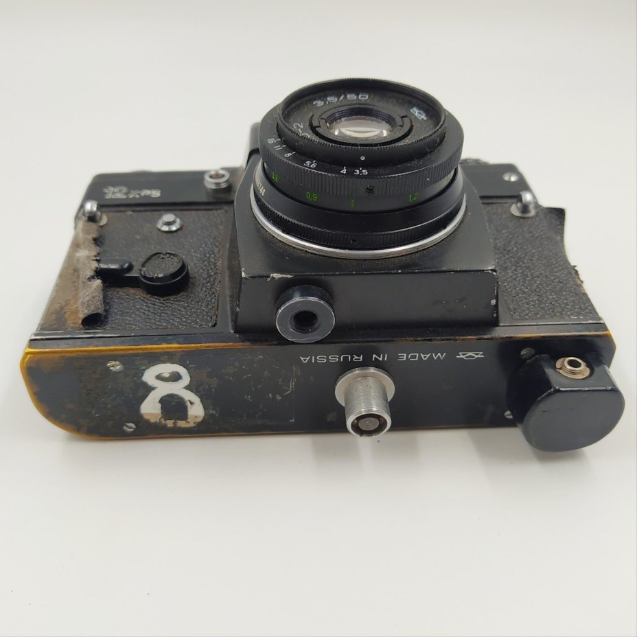 Фотоаппарат "Зенит 12 XPS" с объективом "Индустар-50-2", металл, пластик, стекло, Красногорский механический завод (КМЗ), Красногорский механический завод (КМЗ)