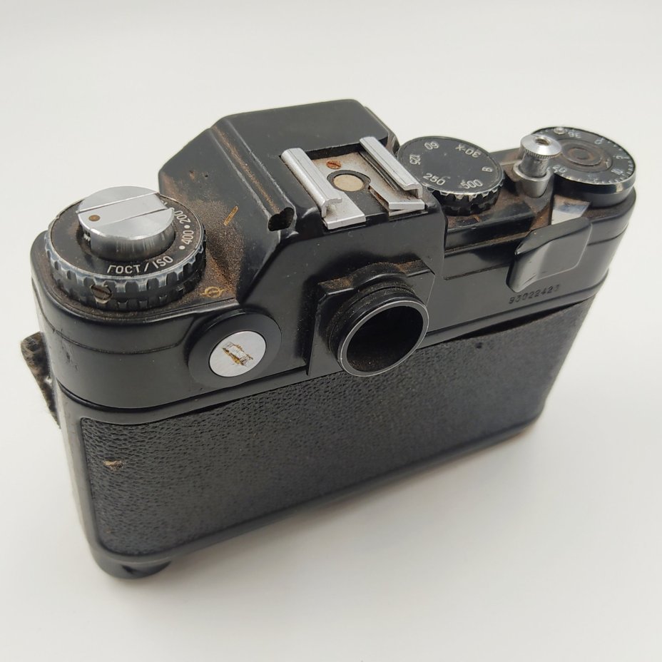 Фотоаппарат "Зенит 12 XPS" с объективом "Индустар-50-2", металл, пластик, стекло, Красногорский механический завод (КМЗ), Красногорский механический завод (КМЗ)