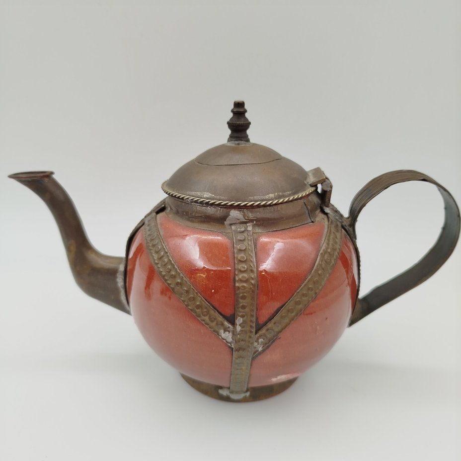 Чайник заварочный марокканский в металлической оплетке