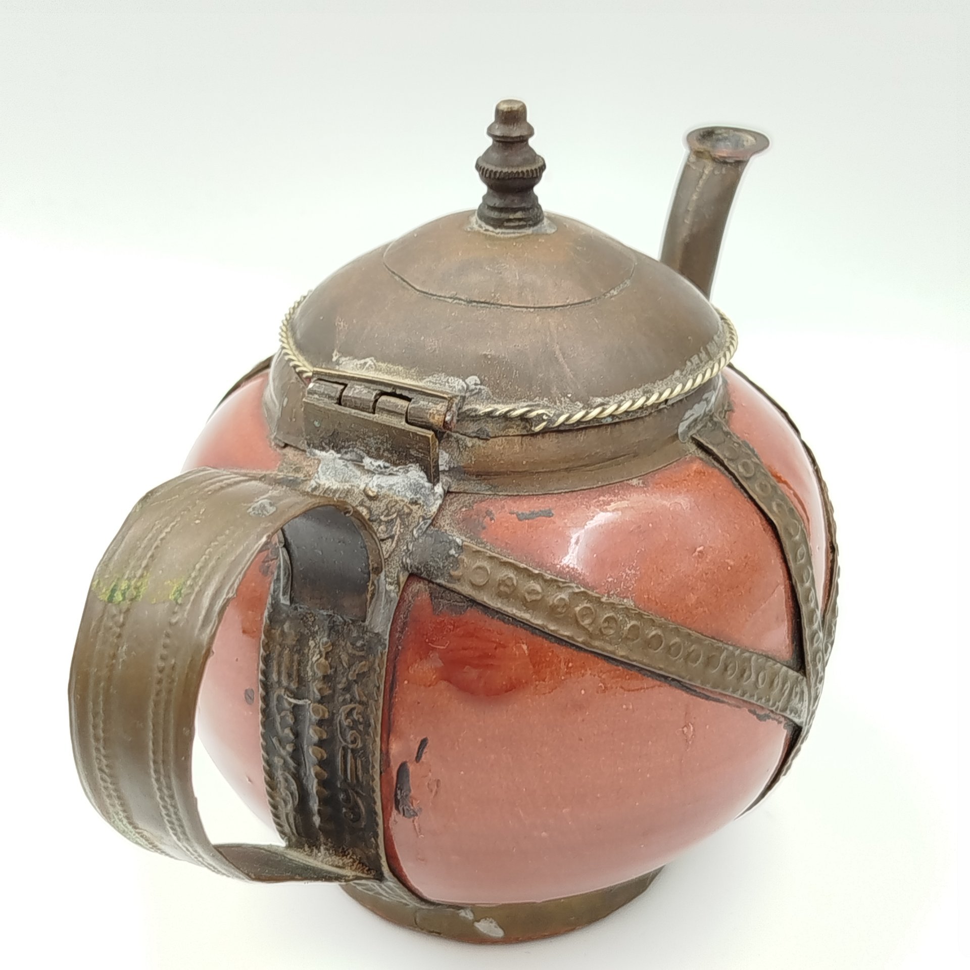 Чайник заварочный марокканский в металлической оплетке