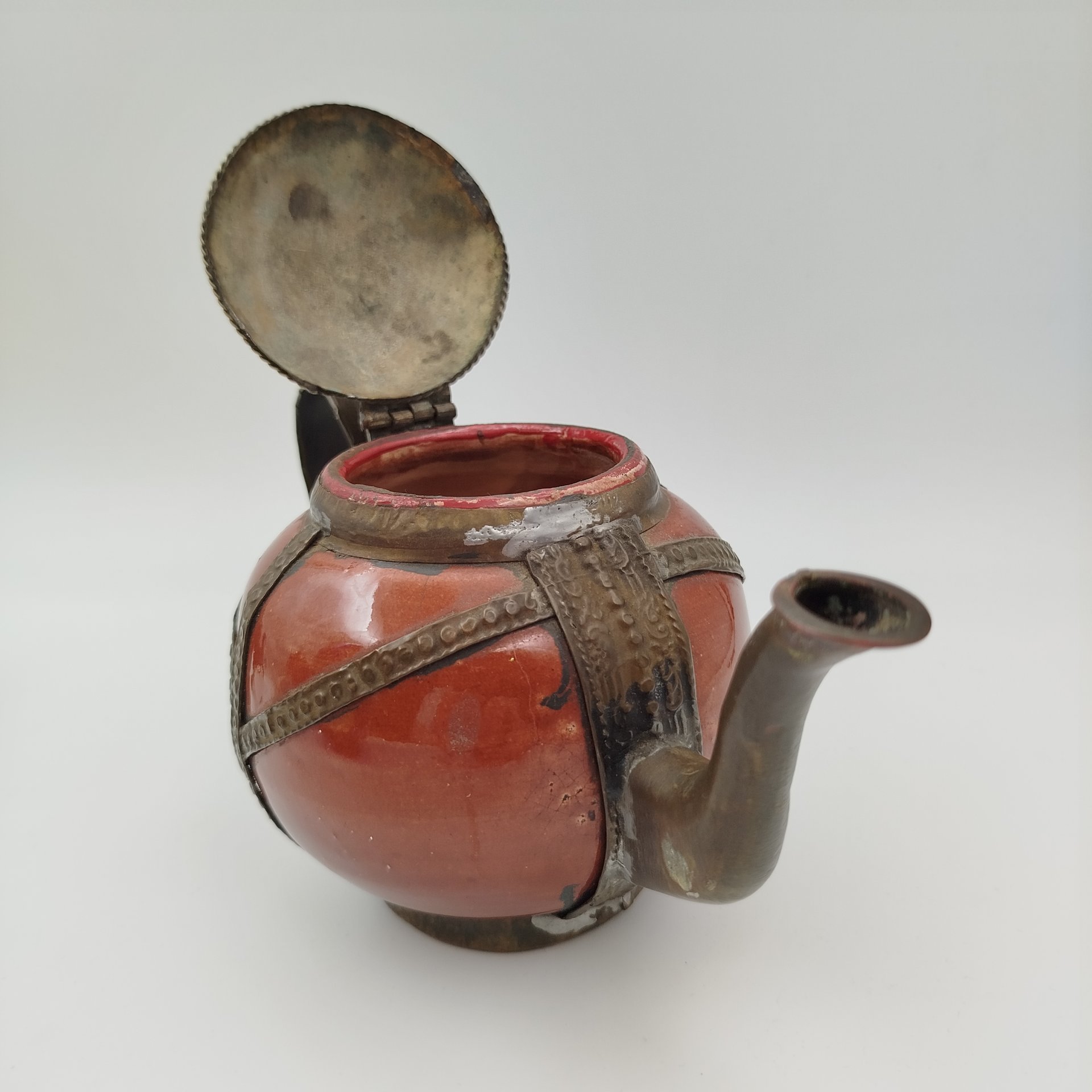 Чайник заварочный марокканский в металлической оплетке