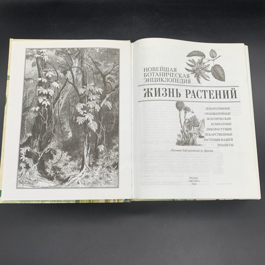 Набор из 2-х книг, энциклопедии  "Жизнь растений", Брем А; "Жизнь насекомых", Жан Анри Фабр, бумага, печать, Издательство «Эксмо», Российская Федерация, 2004-2005 гг., Издательство «Эксмо»