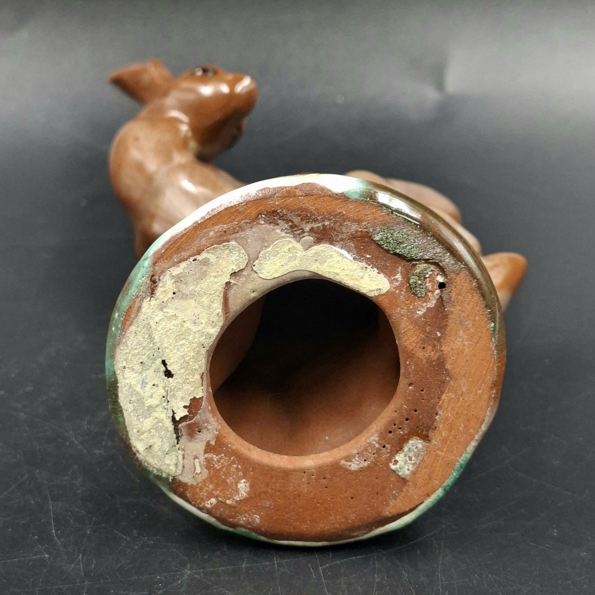 Статуэтка "Олененок", керамика, поливы, СССР, 1960-1990 гг.