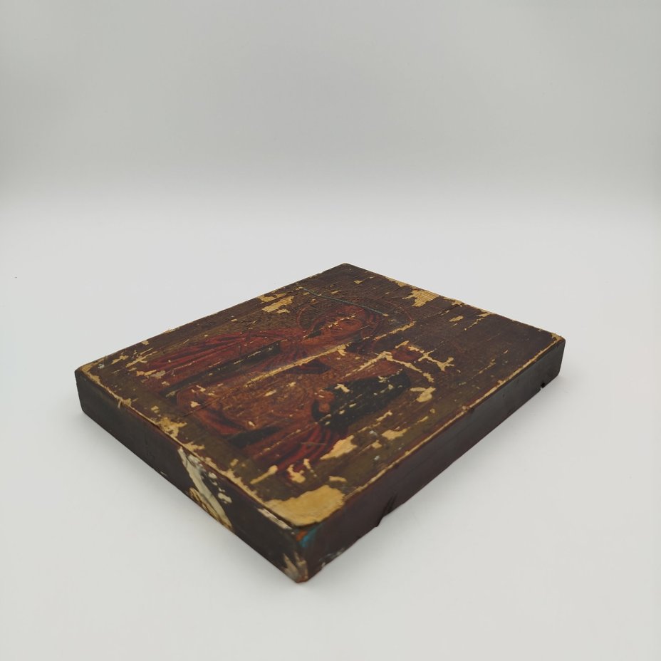 Икона "Богоматерь Ватопедская", дерево, темпера, Российская империя, 1890-1915 гг.