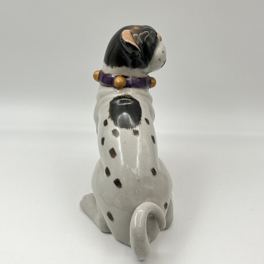 Статуэтка "Собака", фарфор, роспись, кракле, Wong Lee, Китай, 1990-2000 гг.