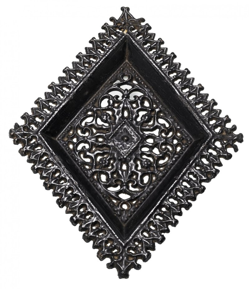 Визитница ажурная, чугун, Каслинский чугунолитейный завод, СССР, 1970-1980 гг.