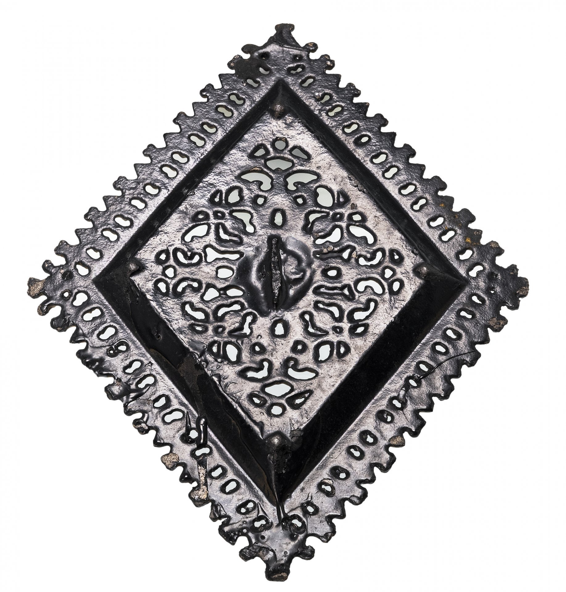 Визитница ажурная, чугун, Каслинский чугунолитейный завод, СССР, 1970-1980 гг.
