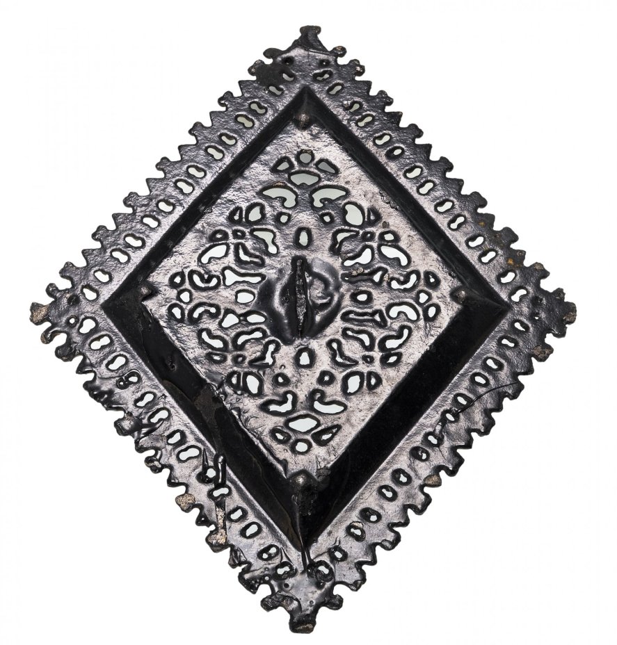 Визитница ажурная, чугун, Каслинский чугунолитейный завод, СССР, 1970-1980 гг.