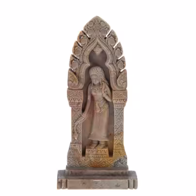 Статуэтка "Божество", мыльный камень, резьба, Азия, 1970-1990 гг.