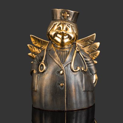 Скульптура  "Врач-Ангел"