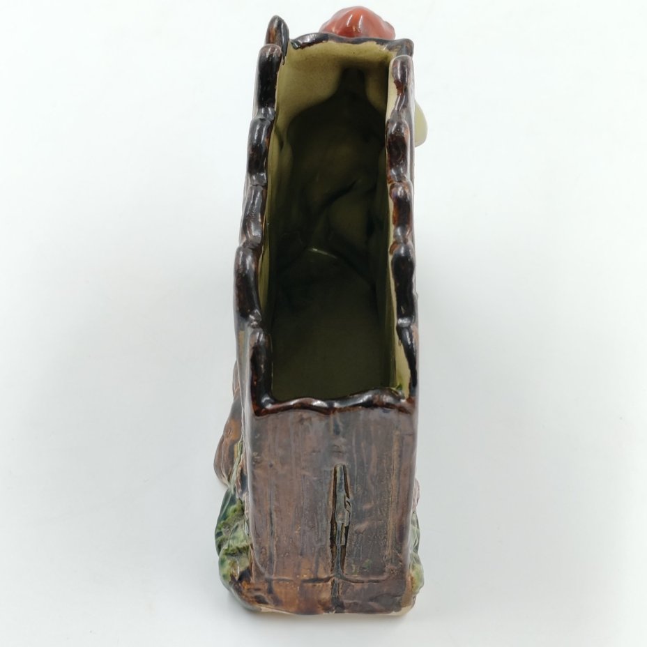 Миниатюрное кашпо в форме забора, керамика, Азия, 2000-2010 гг.