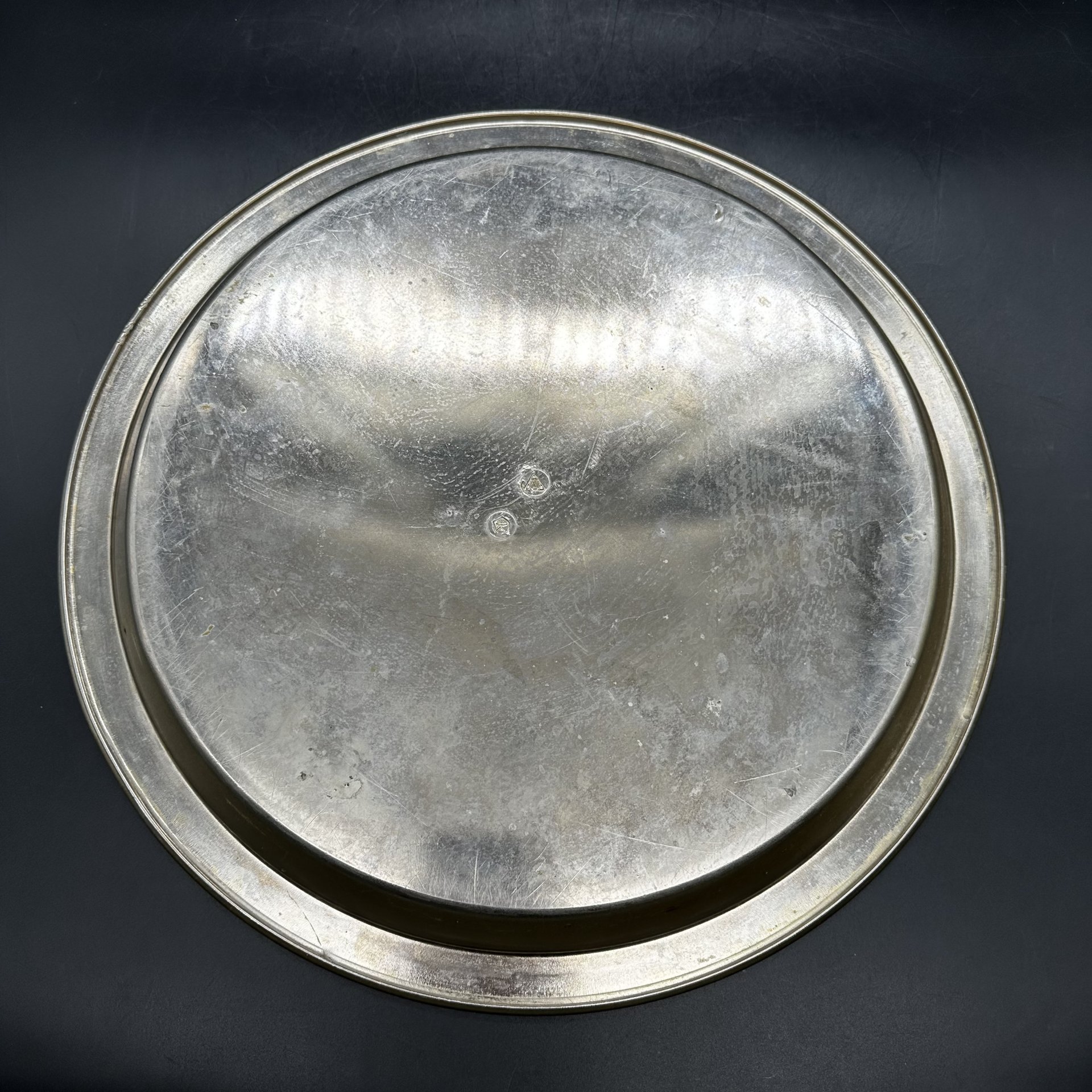 Поднос "Каменный цветок", медь, чеканка, СССР, 1960-1980 гг.