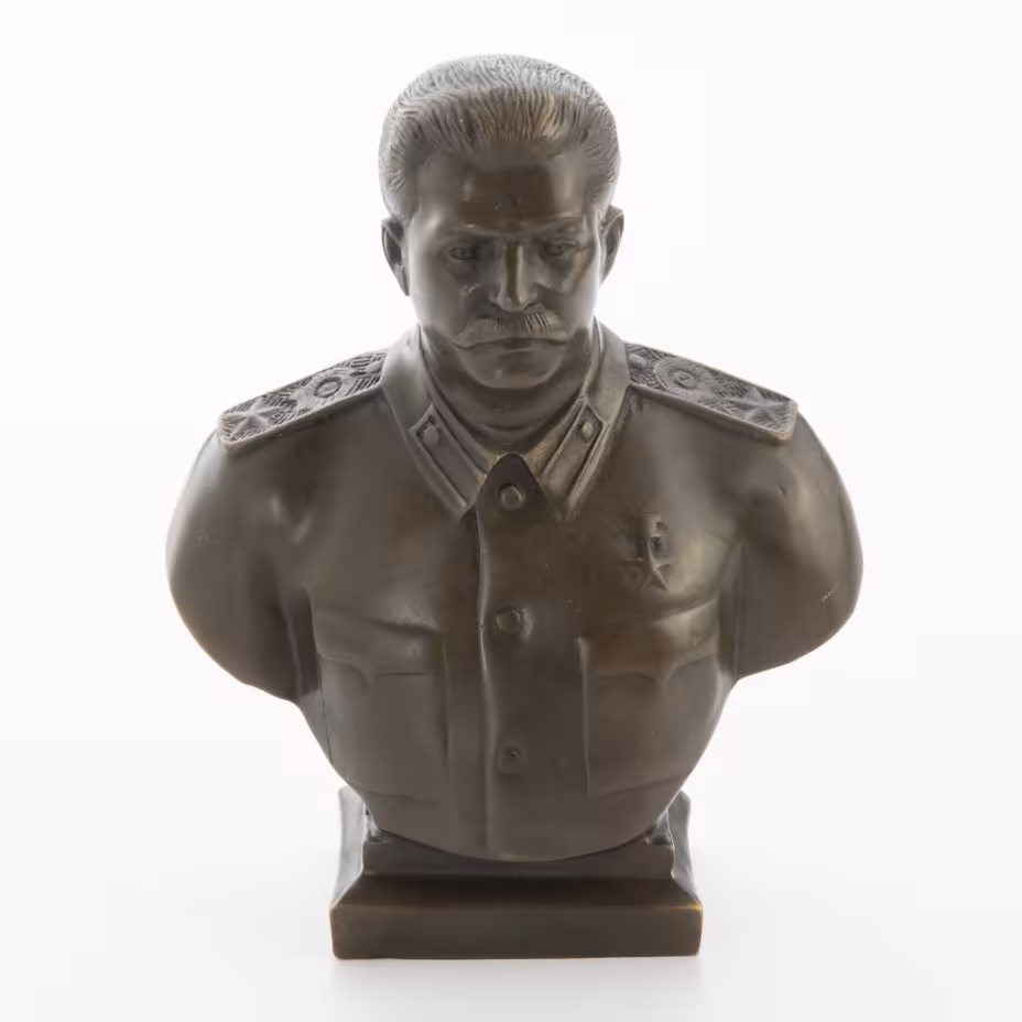 Бюст "Иосиф Сталин", Автор - Н. Никогосян, модель 1953 года, литье