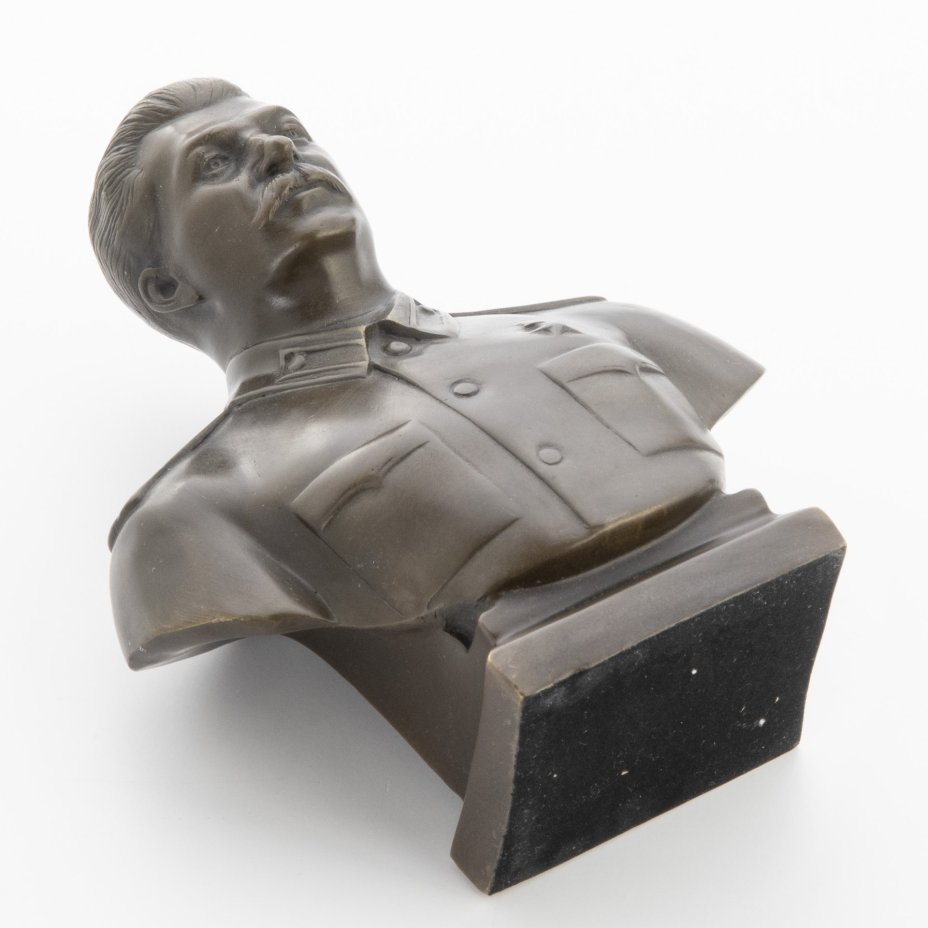 Бюст "Иосиф Сталин", Автор - Н. Никогосян, модель 1953 года, литье