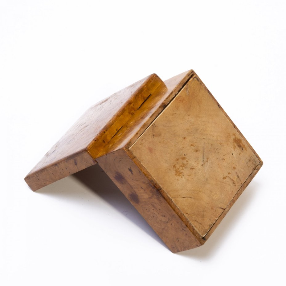 Шкатулка для украшений, карельская береза, СССР, 1930-1950 гг.