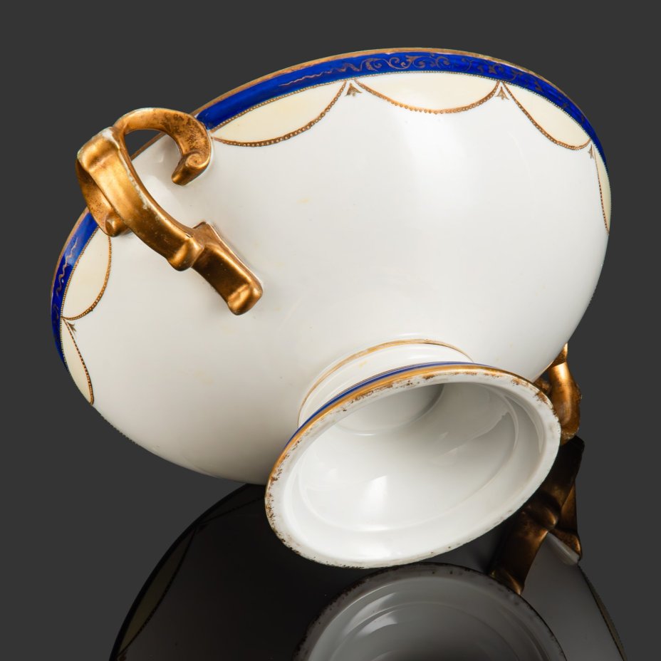 Фруктовница, украшенная изображением пейзажа, Noritake