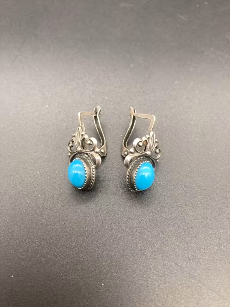 Серьги винтажные