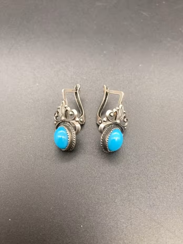 Серьги винтажные