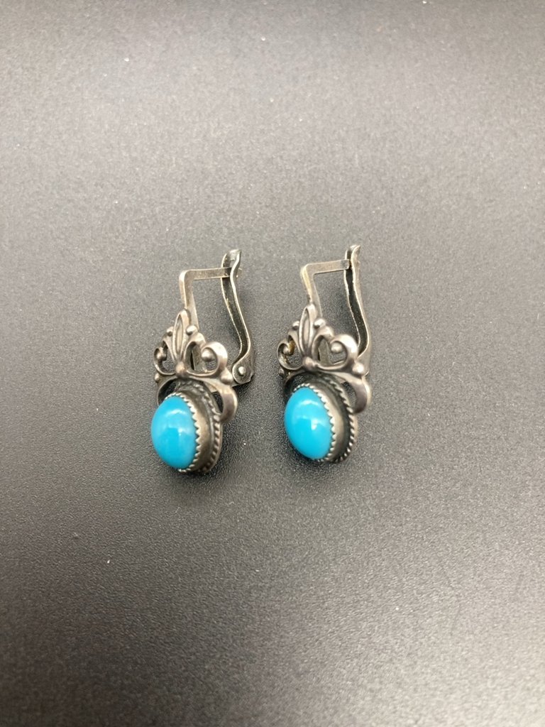 Серьги винтажные