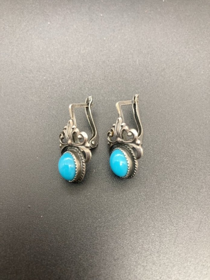 Серьги винтажные