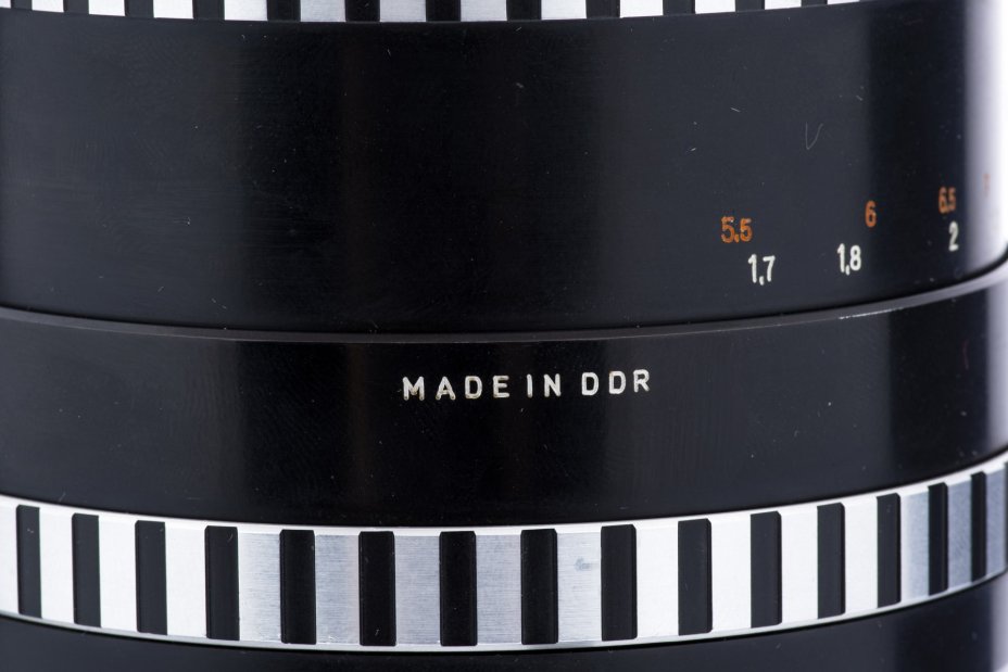 Объектив фотографический "Carl Zeiss Sonnar 2.8/180" в родном кофре, сплав металлов, производство "Carl Zeiss Jena", ГДР, 1970-1990 гг., Carl Zeiss